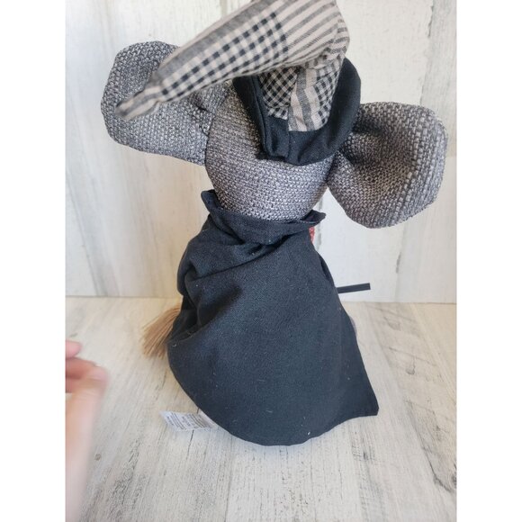 Halloween Sitting witch mouse broom door greeter mice - Picture 6 of 8